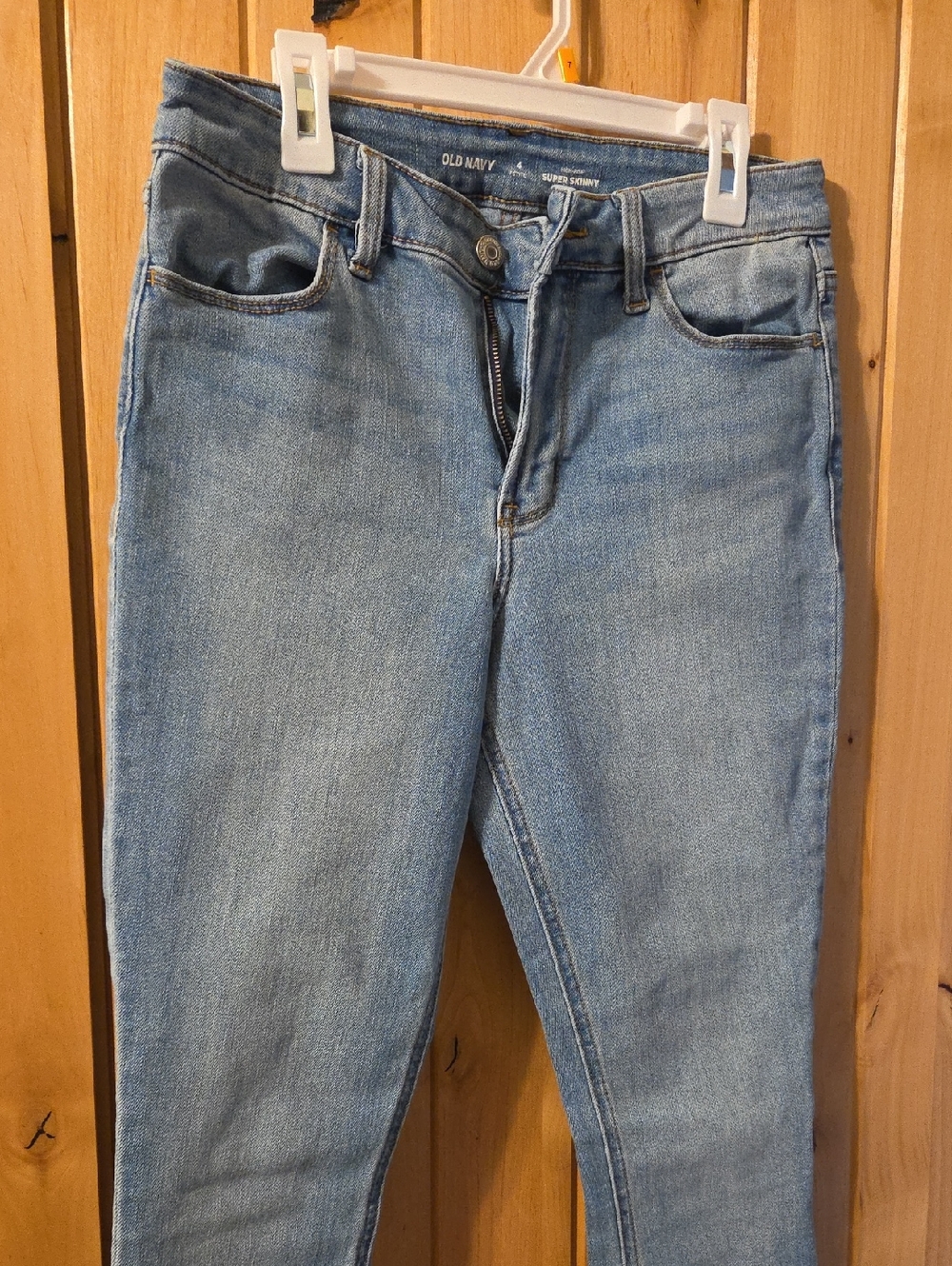 Old Navy Light Blue Super Skinny Jeans